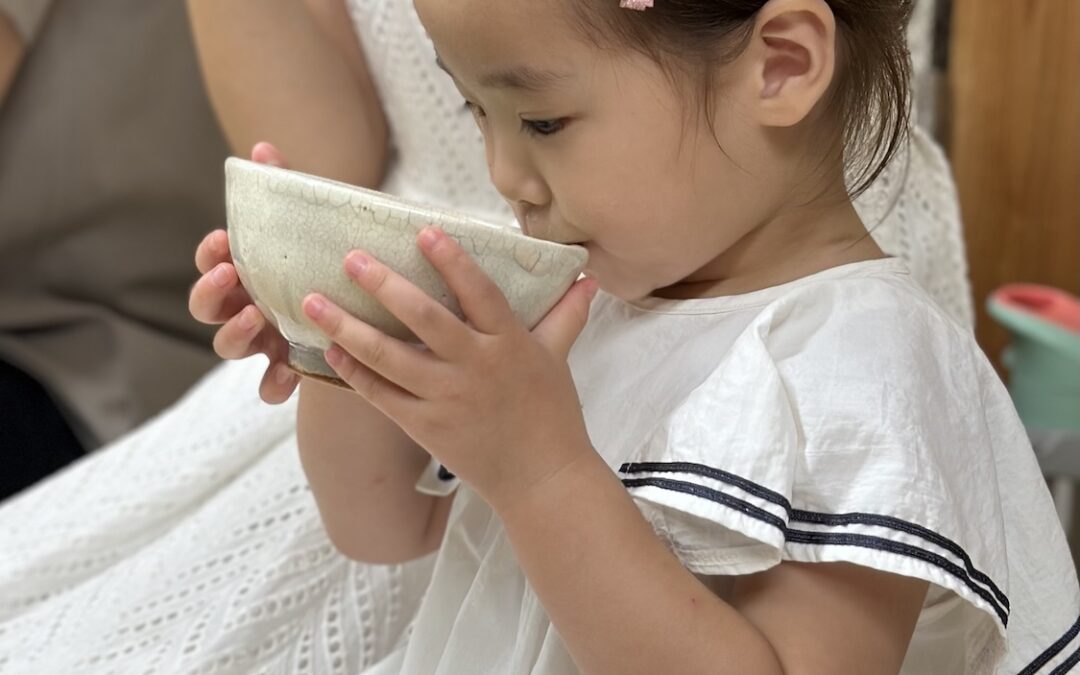 子供舞踊塾 1日茶道体験を開催いたしました